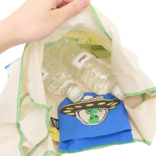 エコバッグ ミニマルシェバッグ MBHS UFO FARM NT AND PACKABLE テクノプライム