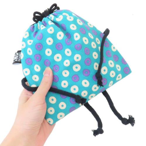 巾着袋 AND PACKABLE キャンディモンスターズ 巾着ポーチ KPO ジューシーズ バブルー テクノプライム 小物入れ