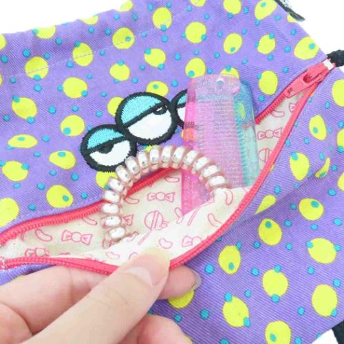 巾着袋 AND PACKABLE キャンディモンスターズ 巾着ポーチ KPO ジューシーズ パードッツ テクノプライム