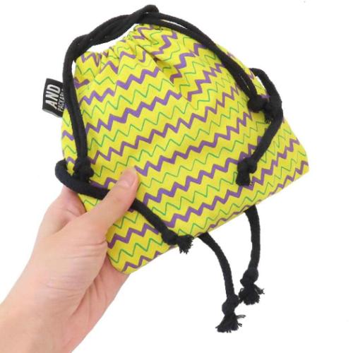 巾着袋 AND PACKABLE キャンディモンスターズ 巾着ポーチ KPO ジューシーズ ジャッキー 小物入れ かわいい