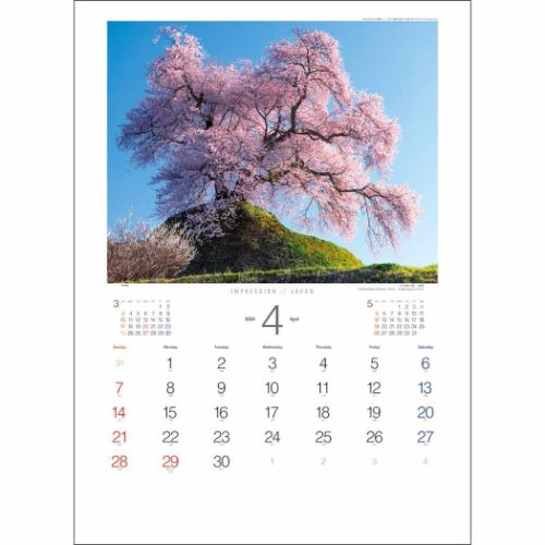 2024 Calendar インプレッション オブ ジャパン 壁掛けカレンダー2024年 フォト｜cinemacollection｜04