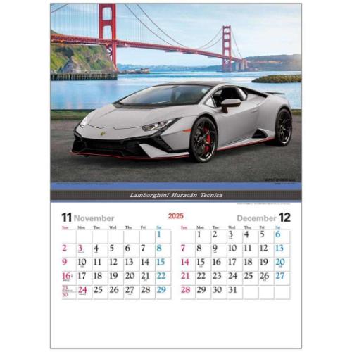 ランボルギーニカレンダー2025 Lamborghini 2025 Wall Calendar - Calendars.com