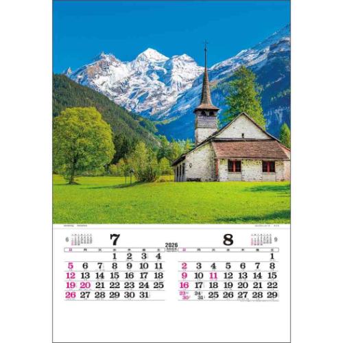 30%OFF】2026 Calendar トーハン DX スイス フイルム 壁掛けカレンダー