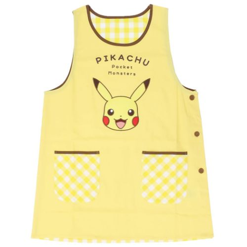 限定品　ピカチュウ エプロンセット 大人用 子供用 楽天市場】ピカチュウ エプロン 大人（キッチン用品・食器・調理
