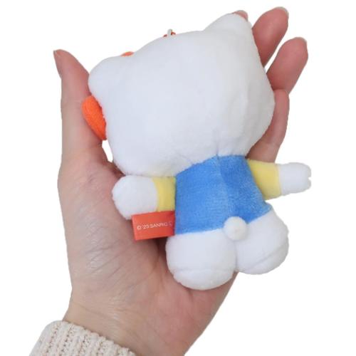 サンリオ　ハローキティ　ツインキーチェーン　ぬいぐるみ　マスコット サンリオ ハローキティ 足ぶら キーチェーンマスコット