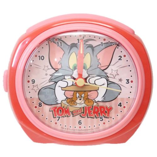 トムとジェリー 連続秒針ベルアラームクロック ワーナーブラザース