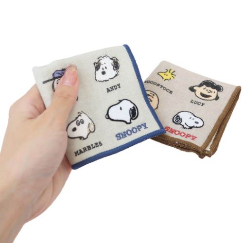 西川（nishikawa） ハンカチタオル スマートミニタオル スヌーピー