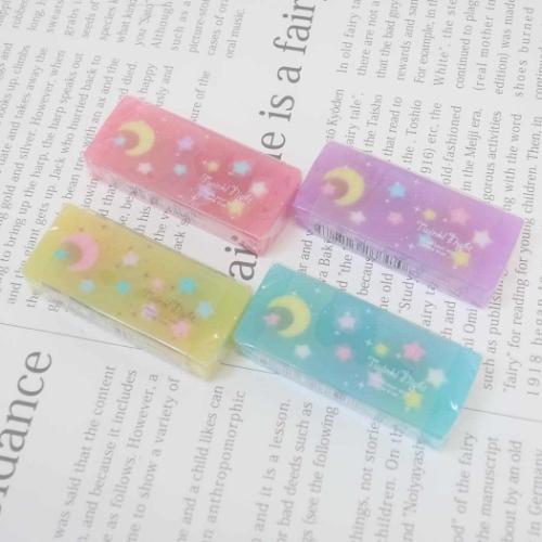 けしごむ クリアスター消しゴム ツジセル