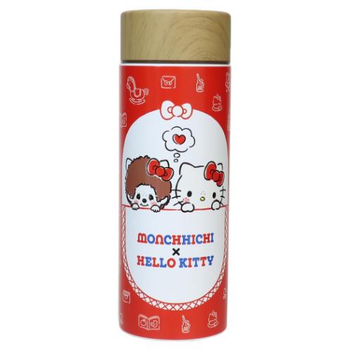 ハローキティ モンチッチxハローキティ ステンレスボトル300ml
