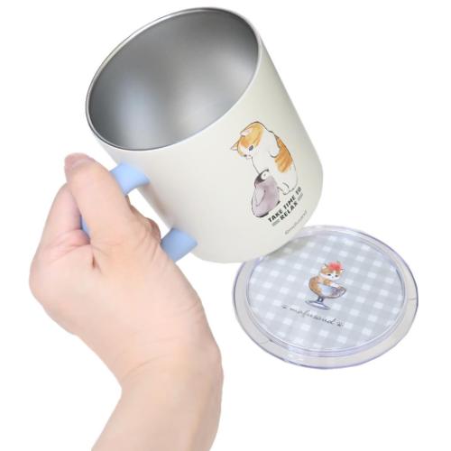 mofusand + STARBUCKS 蓋付マグカップ　モフサンド mofusand 蓋付きマグカップ 400ml(カフェ) | mofusandもふもふマーケット