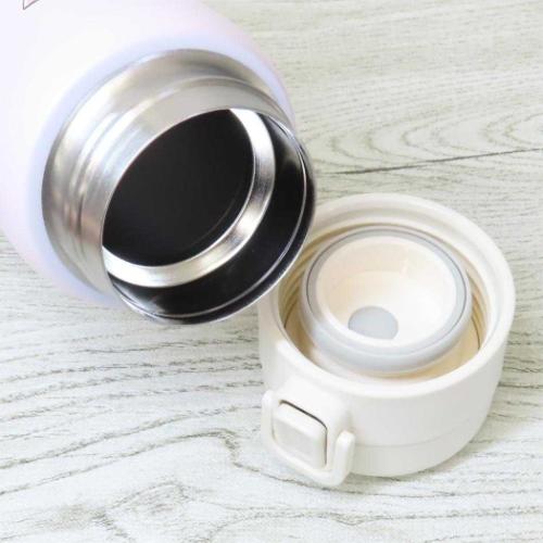モフサンド 保温保冷水筒 ステンレスワンプッシュボトル 480ml