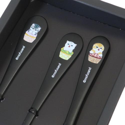 モフサンド グッズ スプーン＆フォーク＆ナイフセット キャラクター