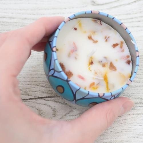 キャンドル フレグランスキャンドル 缶入り オーシャンミント トモコーポレーション