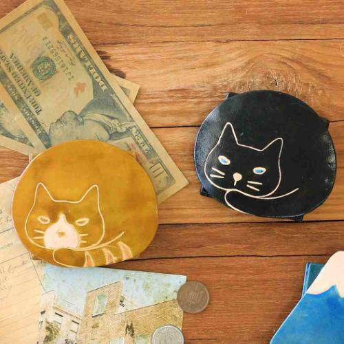 小銭入れ ヤンピーコインケース まるまるネコ クロネコ ねこ トモコーポレーション コインパース