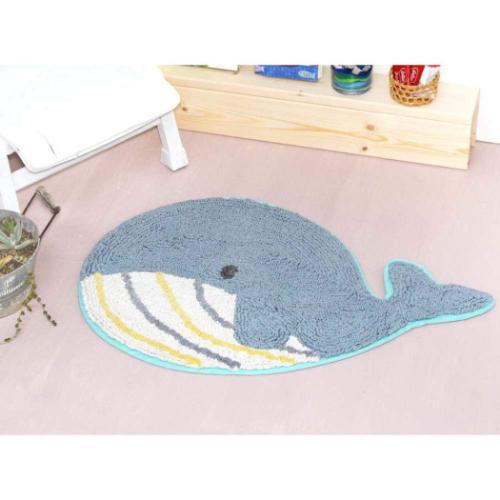 フロアマット マット くじら アニマルグッズ アニマル トモコーポレーション フリーマット