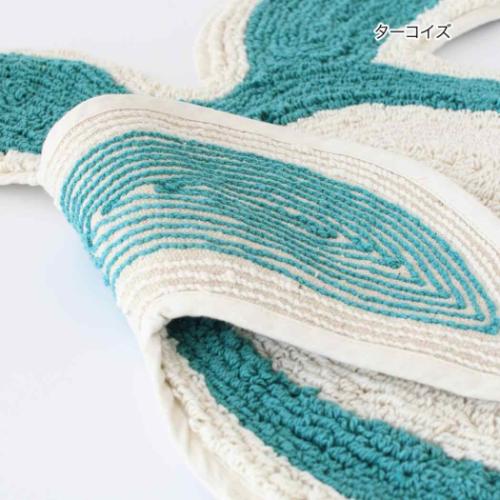 マット フロアマット アニマル プルメリアホヌ トモコーポレーション フリーマット