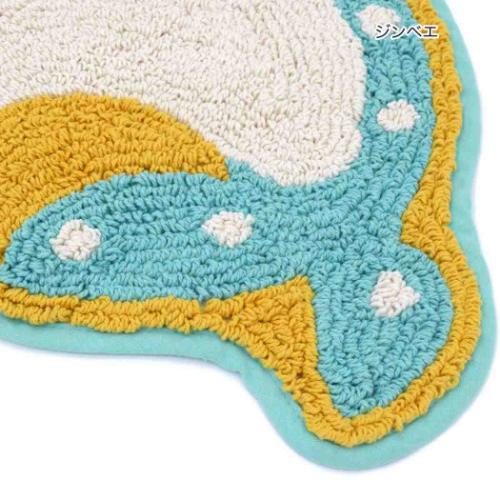 フロアマット マット アニマルグッズ アニマル 泳ごう ジンベエ トモコーポレーション フリーマット