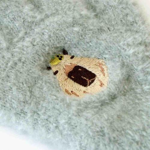 手袋 アニマルグッズ スマホ手袋 キッズ ユズカピバラ アニマル トモコーポレーション 防寒用品 子供用手袋