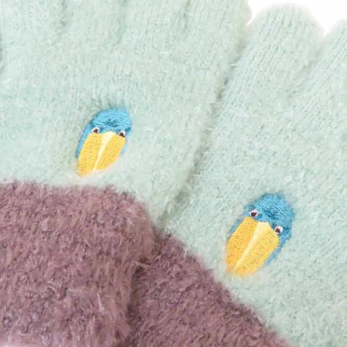 スマホ手袋 キッズ 手袋 ハシビロコウ トモコーポレーション 防寒用品 子供用手袋