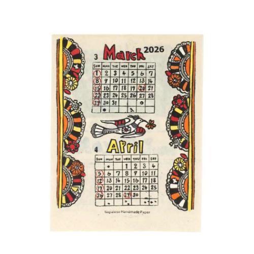 2026Calendar 壁掛けカレンダー2026年 カレンダー S バード トモコーポレーション アート