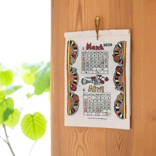 2026Calendar 壁掛けカレンダー2026年 カレンダー S バード トモコーポレーション アート