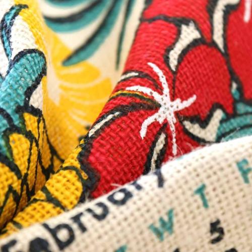 2026Calendar 壁掛けカレンダー2026年 ジュートカレンダー ハワイアンボタニカル BLEACH トモコーポレーション アート インテリア