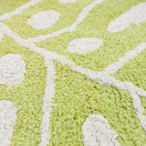 マット フロアマット モンステラリーフ ライトグリーン トモコーポレーション