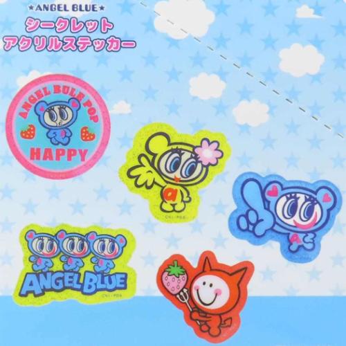 エンジェルブルー キャラクター ダイカットシール シークレット