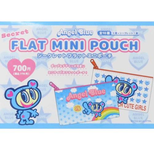 Yahoo! Yahoo!ショッピング(ヤフー ショッピング)エンジェルブルー シークレットフラットミニポーチ 全10種 ミニポーチ キャラクター