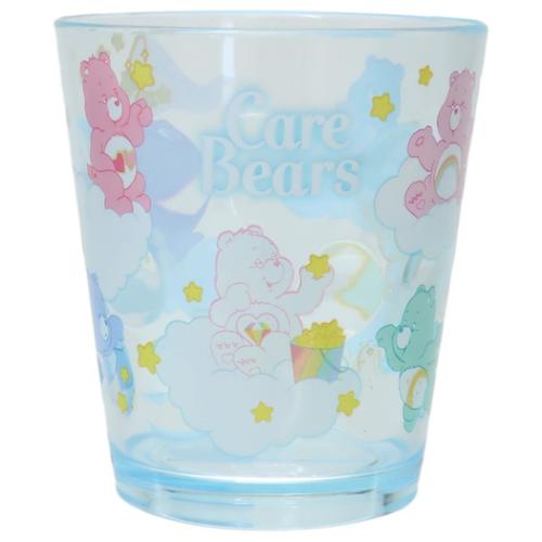 ケアベア プラコップ ドットタンブラー スカイ CareBears ティーズファクトリー プラスチック 食器 かわいい