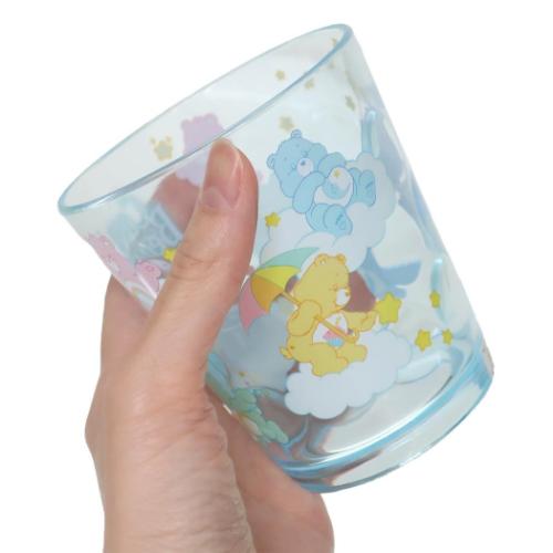 ケアベア プラコップ ドットタンブラー スカイ CareBears ティーズファクトリー プラスチック 食器 かわいい