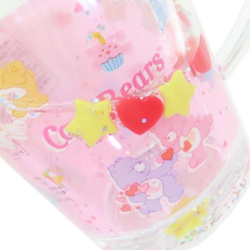 ウォーターカップ プラカップ ケアベア ラブユー！ CareBears ティーズファクトリー プラコップ プラスチック 食器 キャラクター