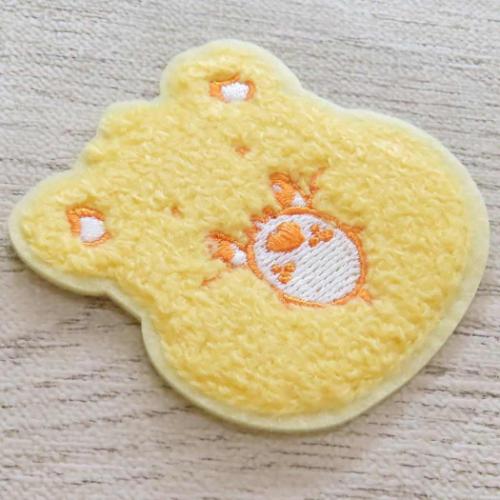 モコモコ刺繍ステッカー ワッペン バースデーベア ケアベア CareBears ティーズファクトリー