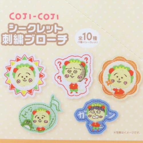 シークレット刺繍ブローチ 全10種 フェルトブローチ さくらももこ コジコジ ティーズファクトリー コレクション雑貨 アニメキャラクター
