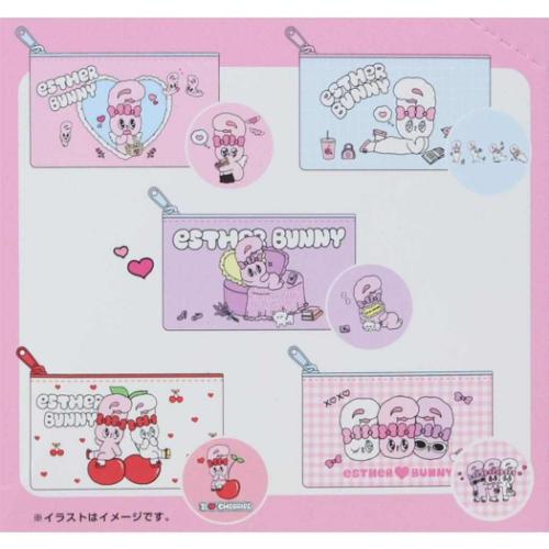 ❤︎新品未使用❤︎ バネロミニポーチ 3点セットPINK エスターバニー ミニポーチ シークレットフラットミニポーチ 全10種10