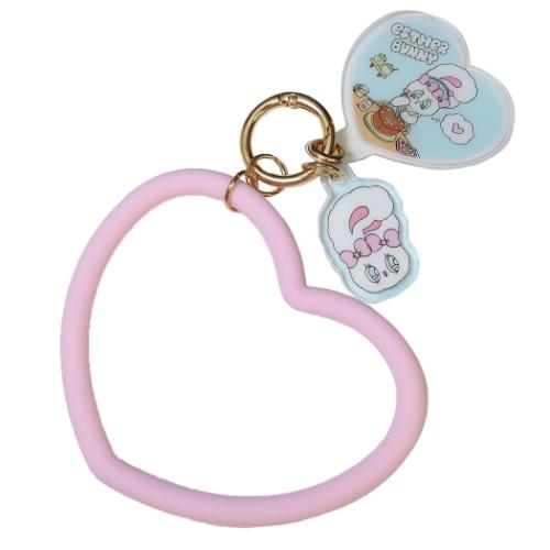 ハート型スマホストラップ エスターバニー スマホアクセ Esther Bunny