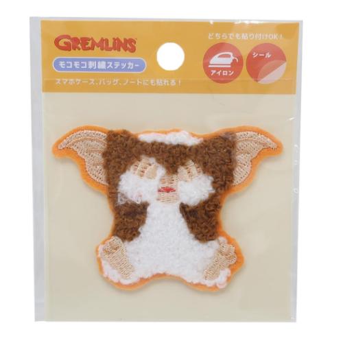 ワッペン モコモコ刺繍ステッカー ノーマル めかくし グレムリン ティーズファクトリー