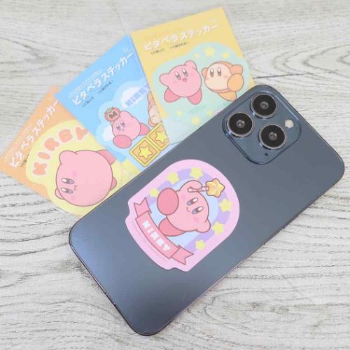 星のカービィ ダイカットシール ピタペラステッカー ぼうけん ティーズ