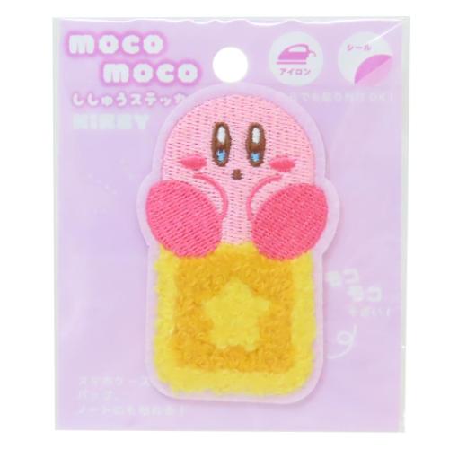 モコモコ刺繍ステッカー ワッペン 星のカービィ 星ブロック ティーズファクトリー 手芸用品