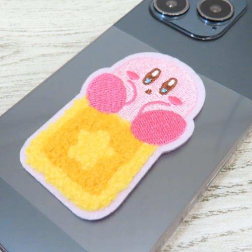 モコモコ刺繍ステッカー ワッペン 星のカービィ 星ブロック ティーズファクトリー 手芸用品