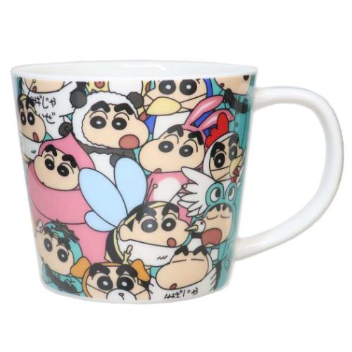 マグカップ 陶磁器製マグカップ クレヨンしんちゃん ぎゅうぎゅう 変身しんちゃん ティーズファクトリー プレゼント ギフト アニメキャラクター