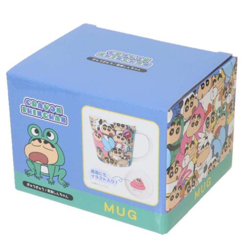 マグカップ 陶磁器製マグカップ クレヨンしんちゃん ぎゅうぎゅう 変身しんちゃん ティーズファクトリー プレゼント ギフト アニメキャラクター