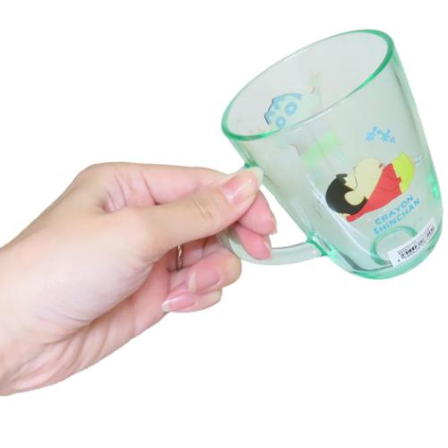 クレヨンしんちゃん 取手付きアクリルカップ プラコップ アニメキャラクター しんちゃん