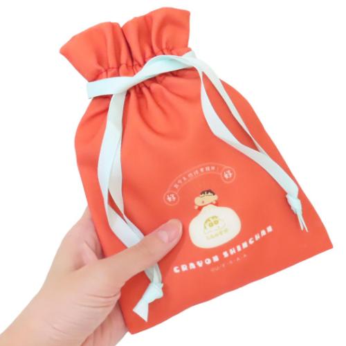 クレヨンしんちゃん きんちゃくポーチ 巾着袋 アニメキャラクター 中華しんちゃん ティーズファクトリー