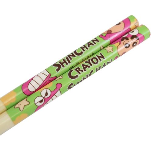 おはし 箸袋付き竹箸 21cm クレヨンしんちゃん チョコビ お箸 テーブルウェア