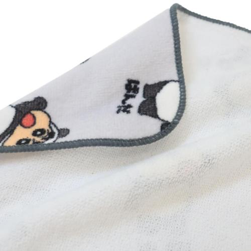 ミニタオル やわらかハンカチタオル クレヨンしんちゃん 変身しんちゃん ぱんだしんちゃん＆ぱんだシロ ティーズファクトリー 汗拭きタオル