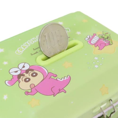 クレヨンしんちゃん グッズ 貯金箱 アニメキャラクター カギ付き缶バンク チョコビ