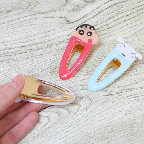ヘアアクセ アクリルマルチクリップ しんちゃん クレヨン