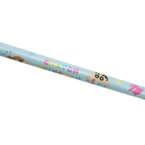 クレヨンしんちゃん グッズ 鉛筆 アニメキャラクター 2B鉛筆 チョコビはこび隊 ミント 新入学