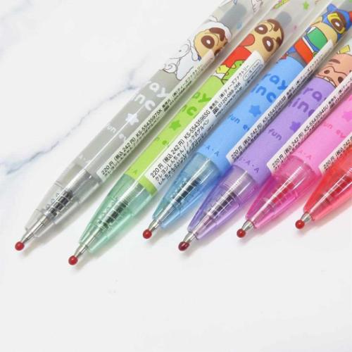 激レア！カラフルペン立て型キャラクターグッズ クレヨンしんちゃん グッズ カラーペン アニメキャラクター ノック式